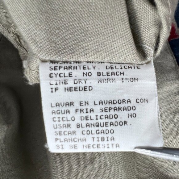 Roper Womens Western Shirt XL Khaki Blue Cowgirl Chic Ranch Rodeo Heritage Boho - Picture 6 of 9